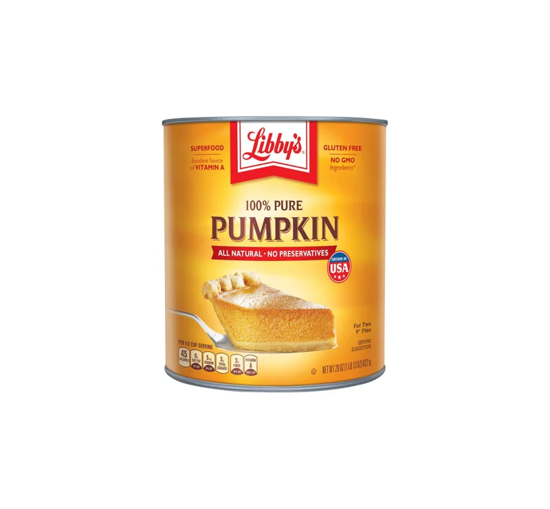 Libby's 100% Pure Canned Pumpkin Natural Flavor 822g