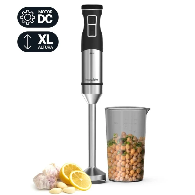 Batidora de mano universal azul WISTY TOTAL 7150 XL azul 1500 W