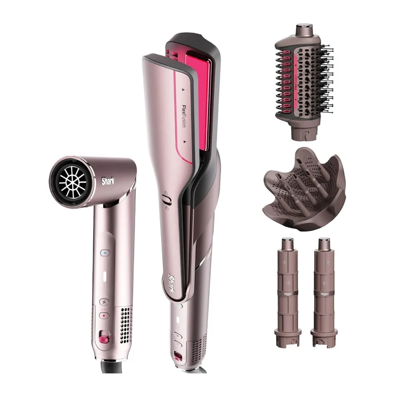 Shark Cepillo Eléctrico Multiestilizador de Cabelo 5 en 1 Flexfusion, HD642S