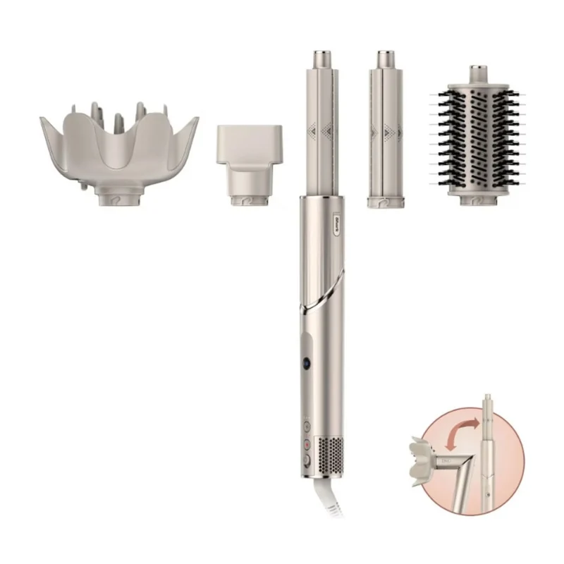 Shark Cepillo Eléctrico Multiestilizador de Cabello FlexStyle, HD435