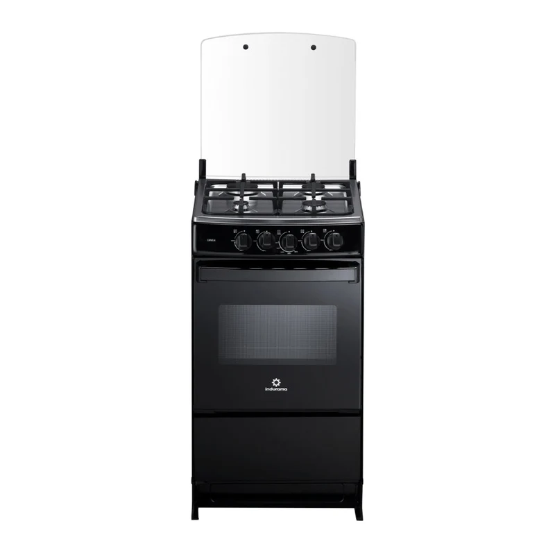 Indurama Cocina de Gas 20" Acero Inoxidable, Canela