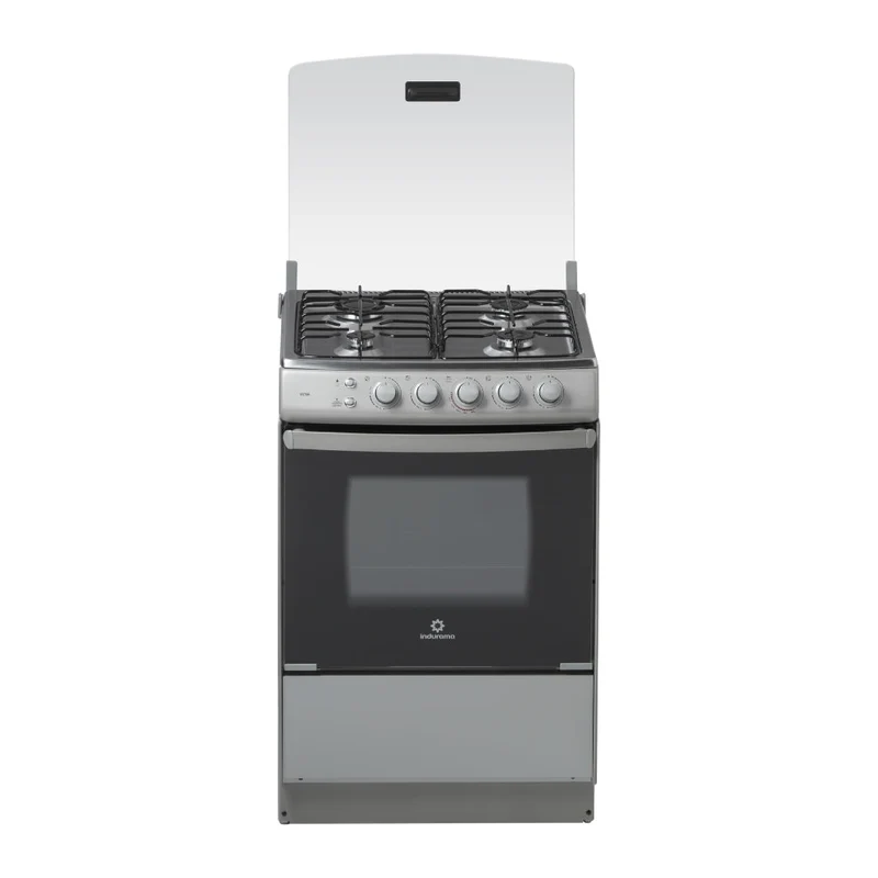 Indurama Cocina de Gas 24" Acero Inoxidable, Viena