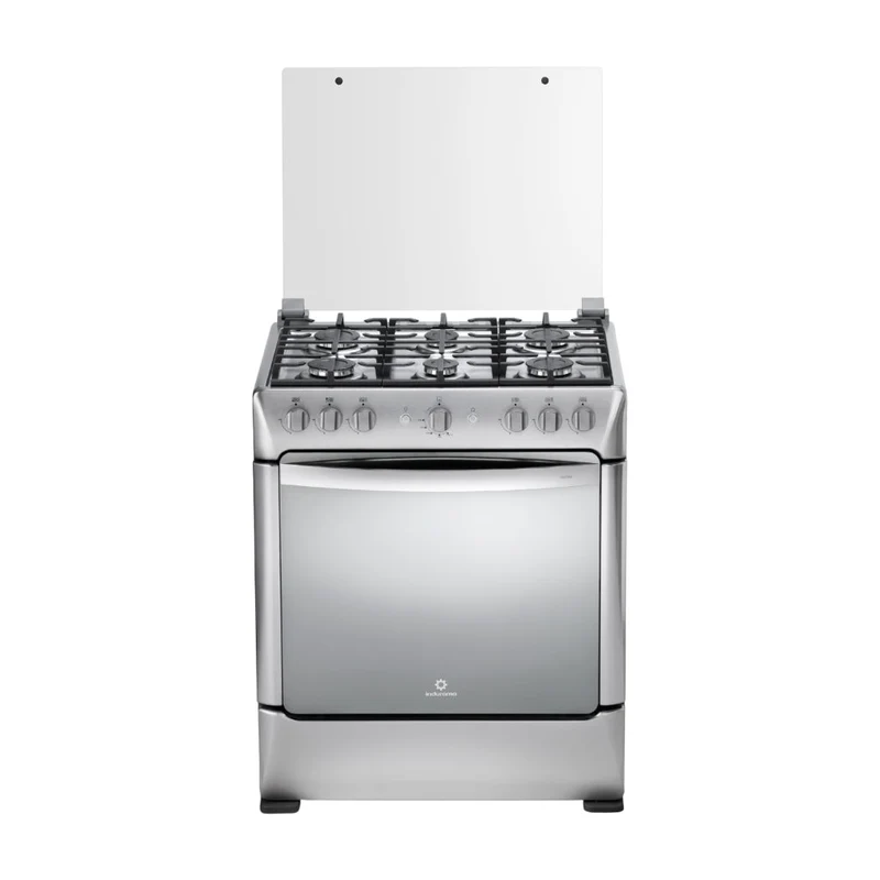 Indurama Cocina de Gas 30" 6 Quemadores, Parma