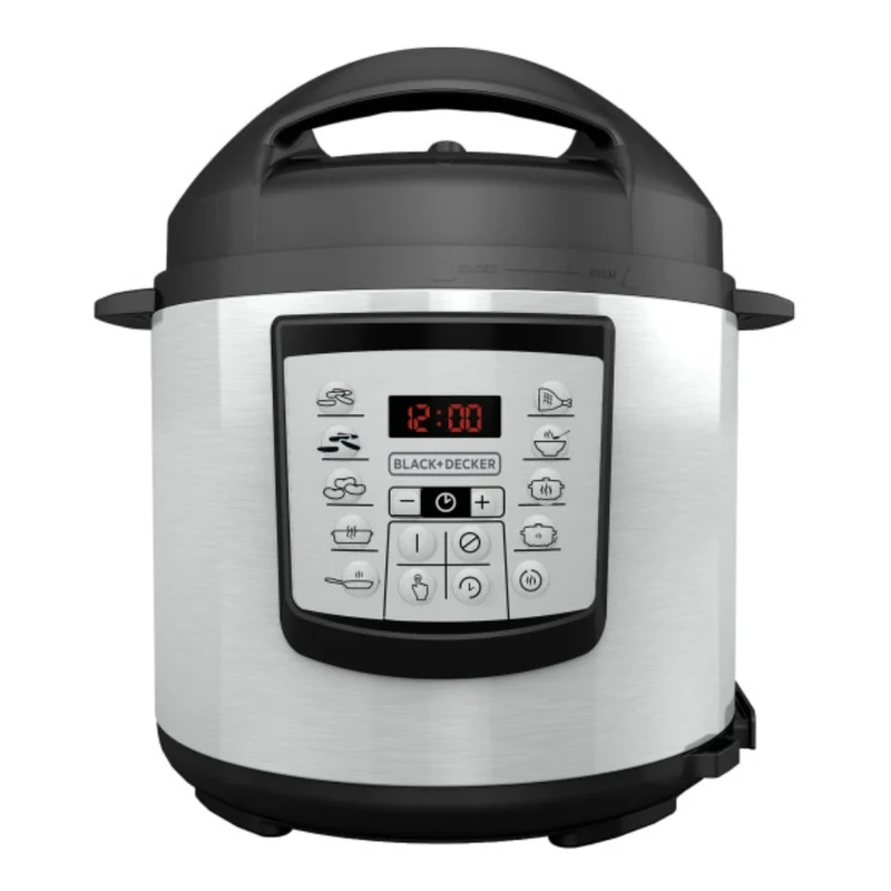 Black & Decker Olla de Presión Multiusos Digital 5.7 Litros, PR100