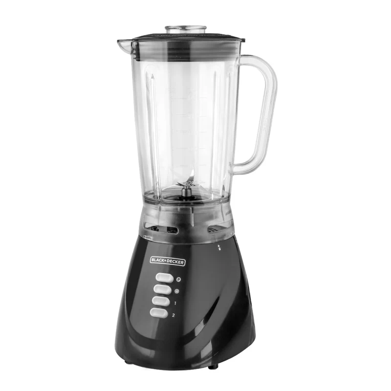 Black & Decker Licuadora Jarra de Plástico 2 Velocidades, BL0002BD