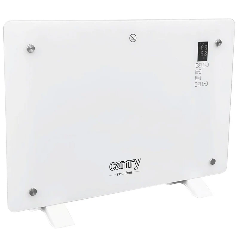 Calentador Adler CR 7721 Blanco Negro 1500 W