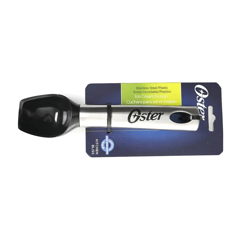 Oster Cuchara para Servir Nieve de Plástico con Asa Acero Inoxidable, 115185.01