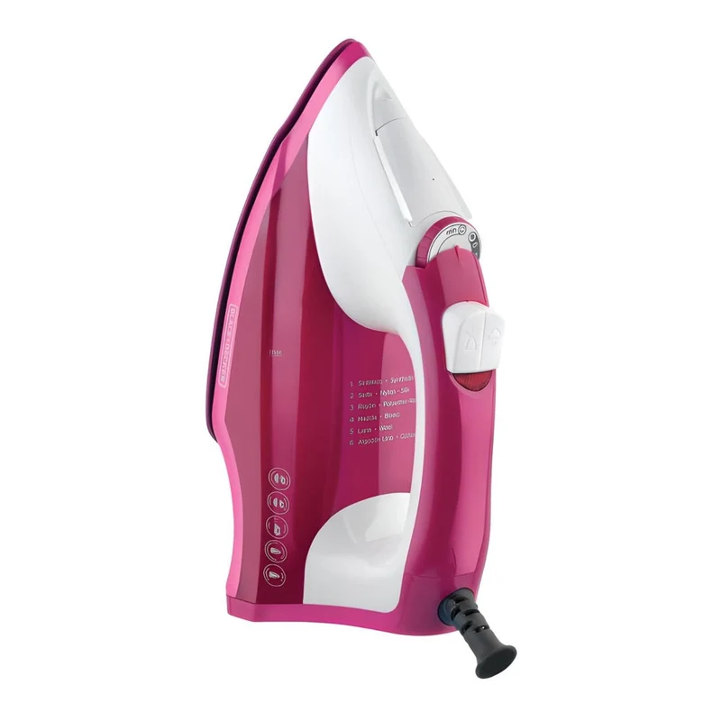 Black & Decker Plancha de Vapor Antideslizante (IR1850)