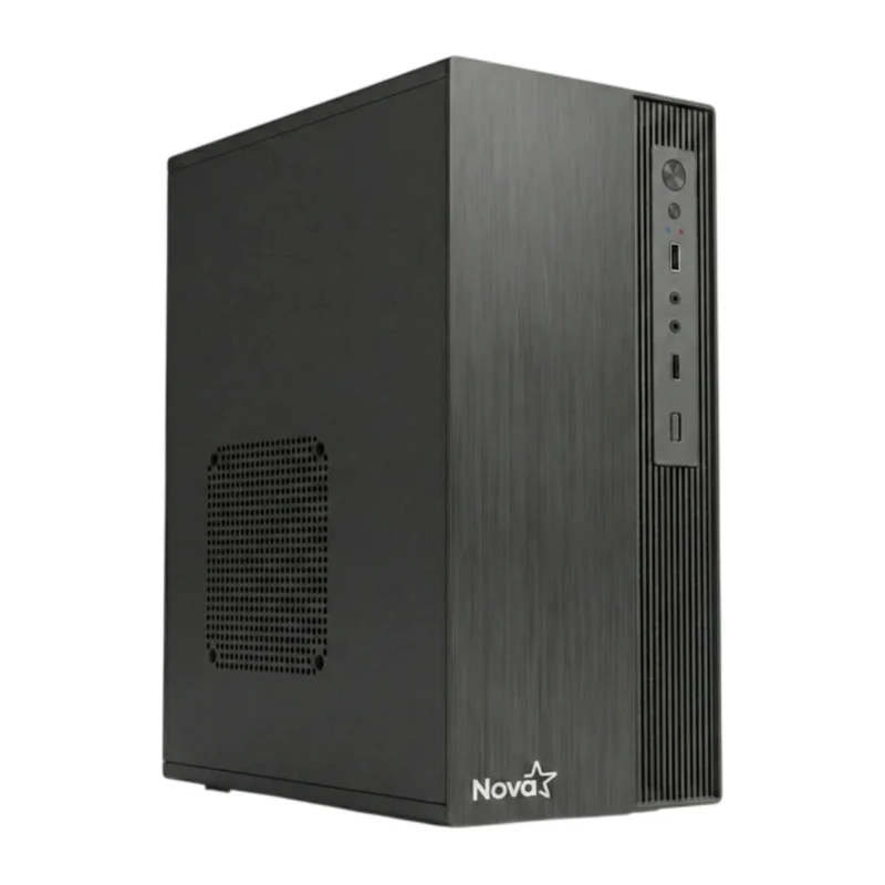 Nova Case para PC Mini Tower Micro-ATX/Mini-ITX sin Fuente de Poder, CM04Z9RA001C