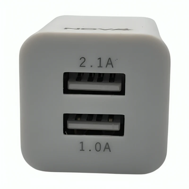 Nova Cargador de Pared con 2 Puertos USB-A 10W, PA010RBU001C