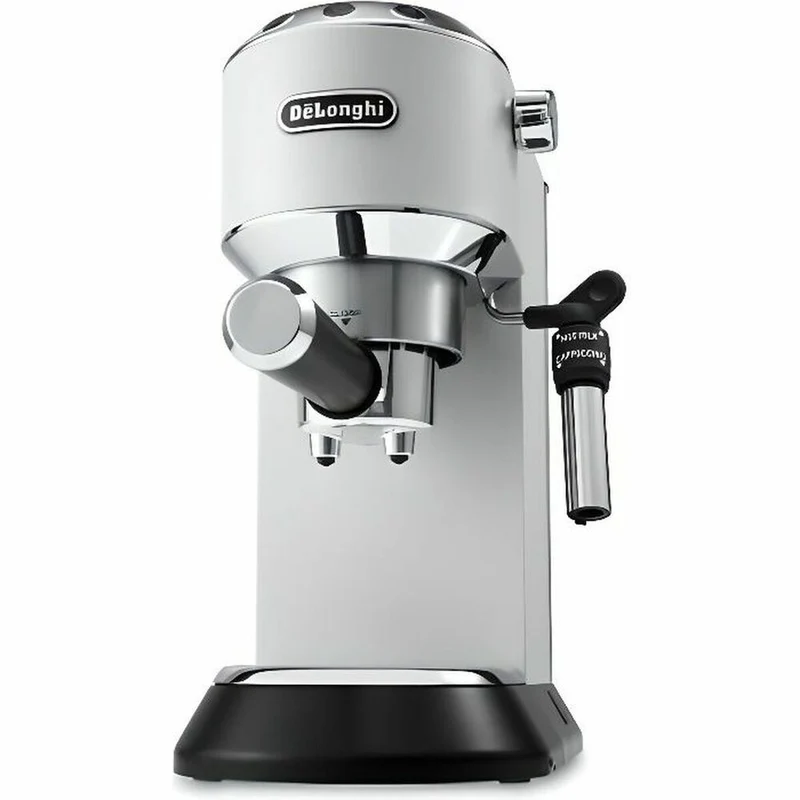 Cafetera con Émbolo DeLonghi EC 685.W 1300 W Metal Acero inoxidable Plástico Blanco 1 L