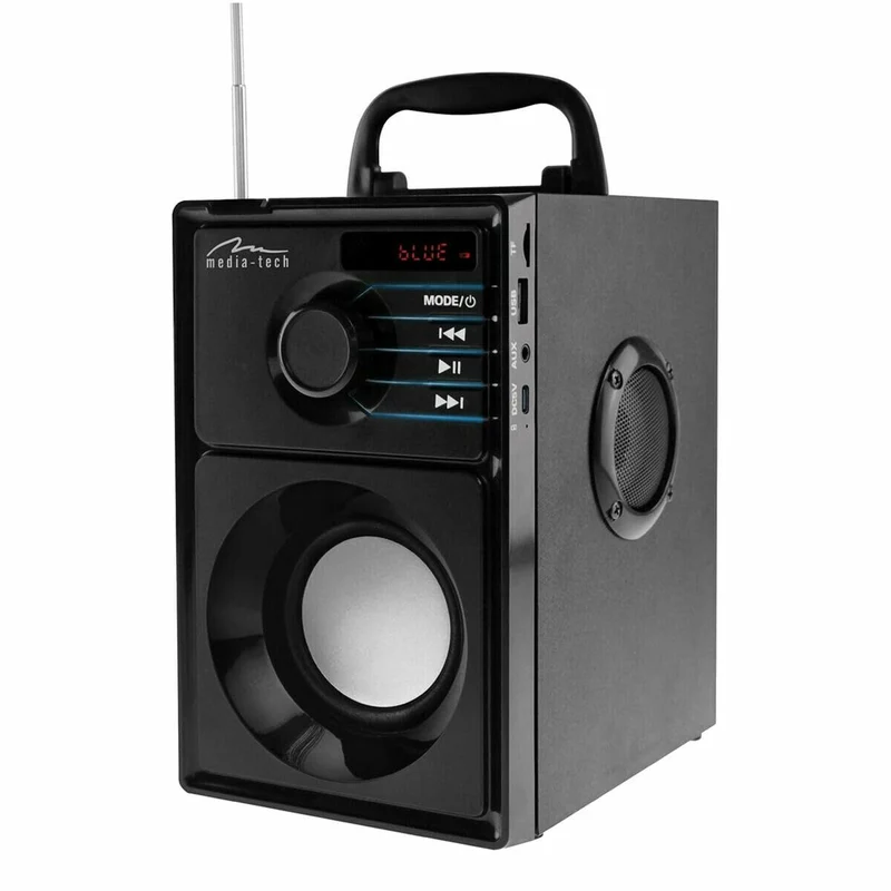 Altavoces Bluetooth Portátiles Media Tech MT3179 Negro 15 W