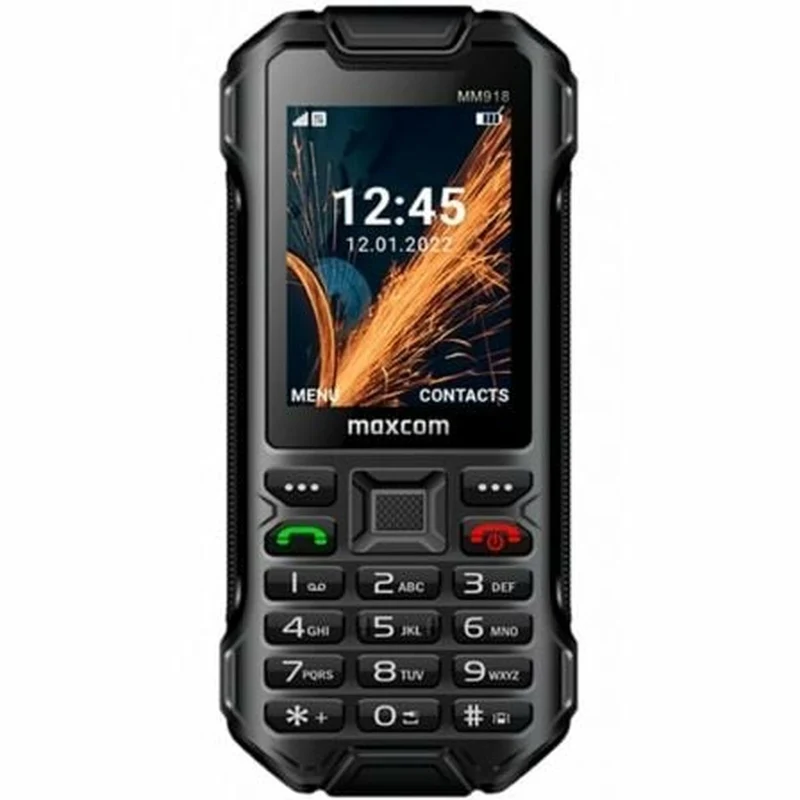 Teléfono móvil para adultos mayores Maxcom MM918-NEGRO