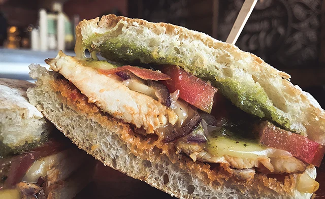 Sandwich Pesto