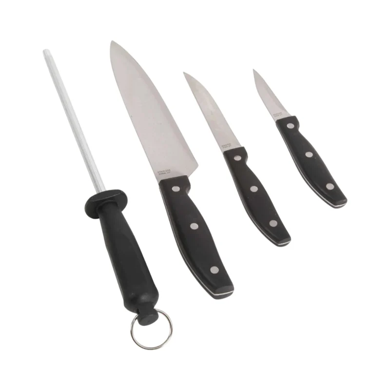 Oster Set de Cuchillos de Acero Inoxidable Granger 4 Piezas, 75679.04