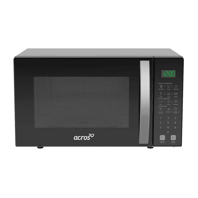 Acros Horno Microondas de Metal 0.7 Pies Cúbicos (AM1807B)