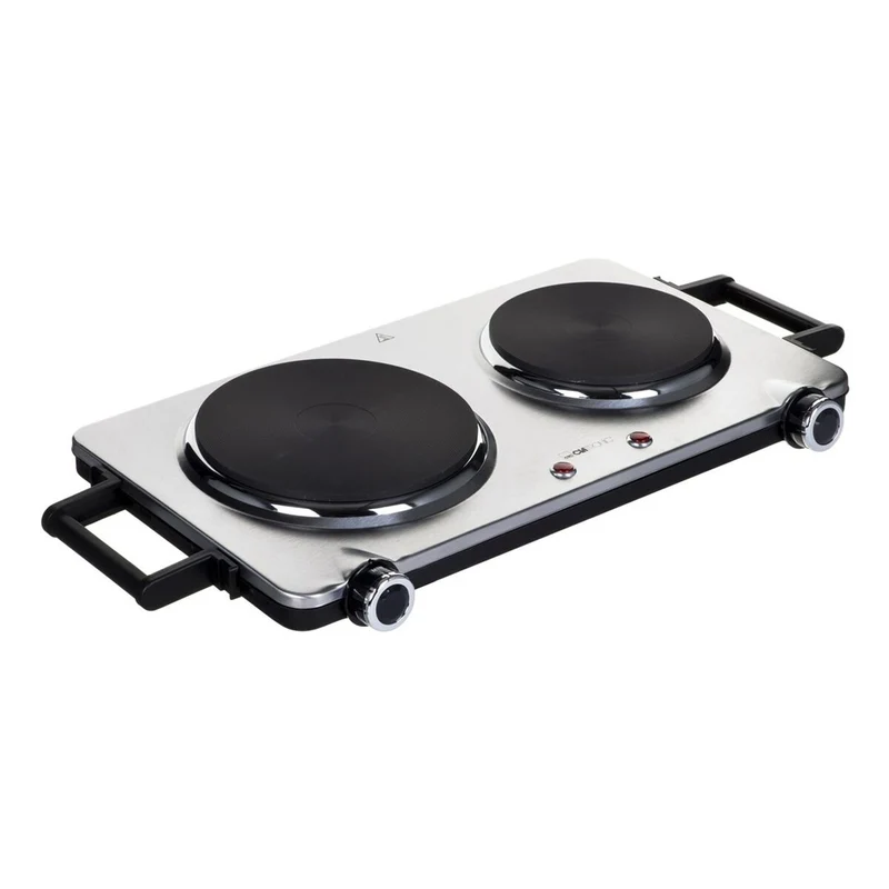 Placa eléctrica Clatronic DKP 3668 E Acero negro 1500 W 2500 W
