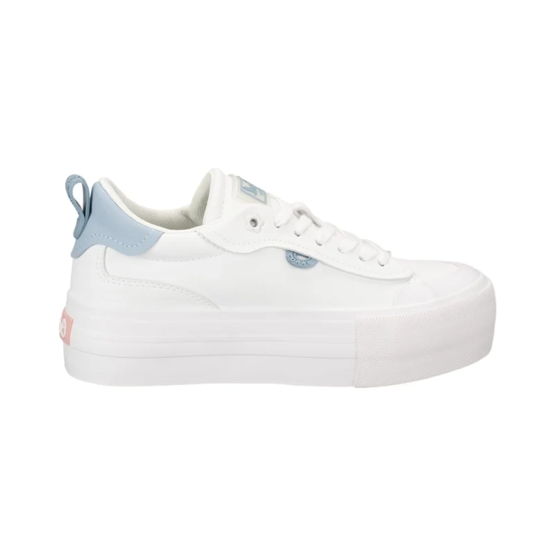 Coral Tenis Tao Blanco/Azul Claro, para Mujer
