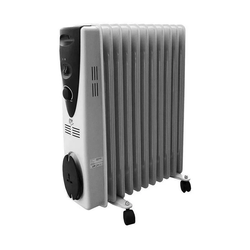 Radiador de aceite (11 cámaras) EDM 07123 07123 Blanco 2500 W