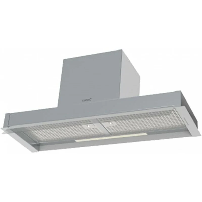 Campana Convencional Cata CORONA X90/B 415 m3/h 90 cm 280 W Plata Blanco
