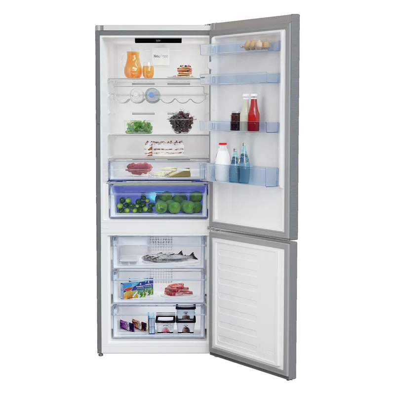 Frigorífico Combinado BEKO RCNE560E40ZXBN Acero inoxidable (70 x 74.5 x 192 cm)