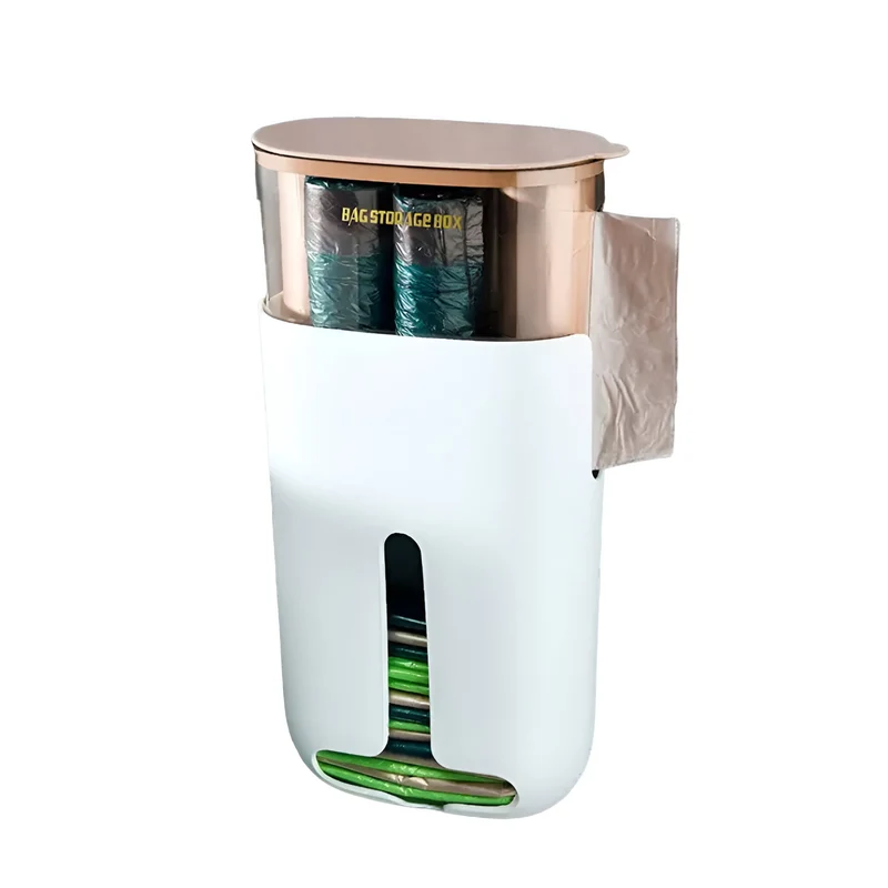 Miomu Dispensador de Bolsas Plásticas, 2 en 1