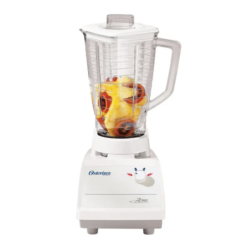 Oster Licuadora Clásica Frasco de Plástico 1.25L, 4170