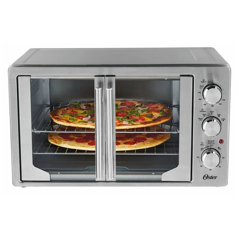 Oster Horno Tostador Puertas Estilo Francesas de 14 Rebanadas, TSSTTVFDXL