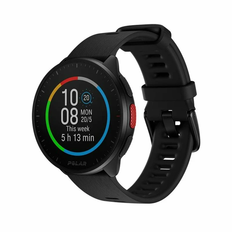 Reloj Inteligente con Podómetro Polar Negro 1,2" Ø 45 mm
