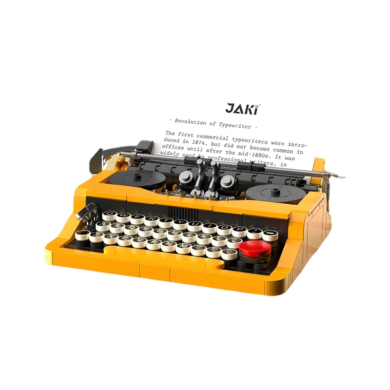 Miomu Bloques Armables, Máquina de Escribir Retro