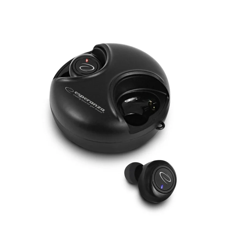 Auriculares Intrauditivos Bluetooth Esperanza EH228K Negro