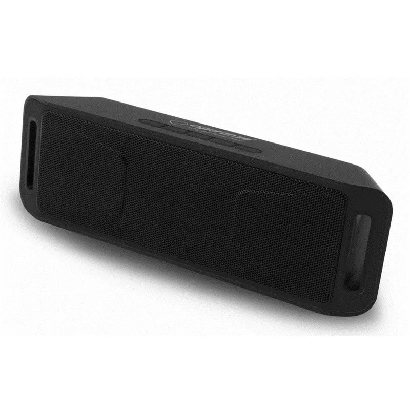 Altavoces Bluetooth Portátiles Esperanza FOLK Negro