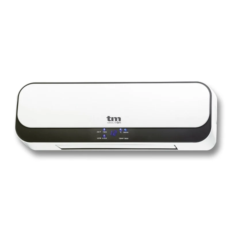 Calentador TM Electron 2000 W Negro/Blanco Eléctrico de Pared