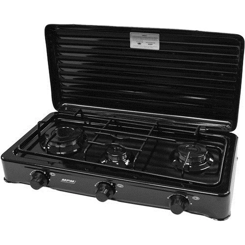 Placa Gas Mpm SMILE-KN-03/1KB 57 cm 5200 W
