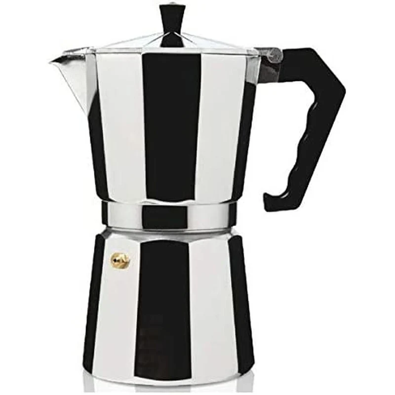 Cafetera italiana Haeger CP-09A.008A Aluminio