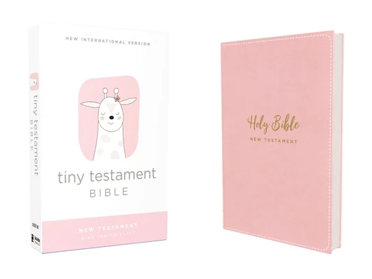 Niv, Tiny Testament Bible, New Testament, Leathersoft, Pink, Comfort Print