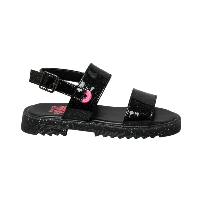 Coral Sandalias Melia Negro, para Mujer