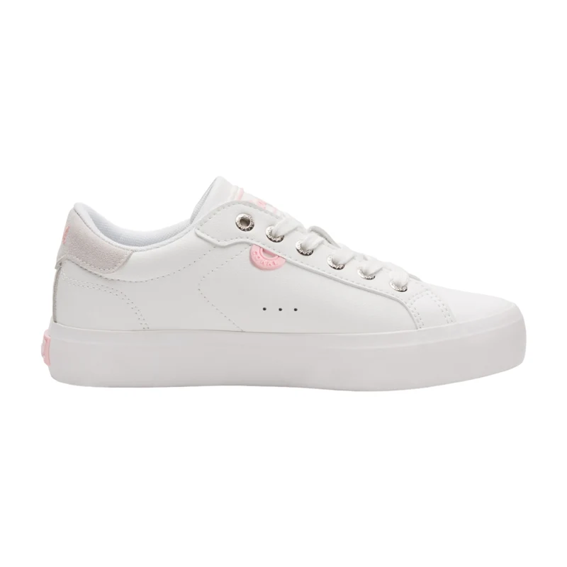 Coral Tenis Casuales Tully Blanco, para Mujer