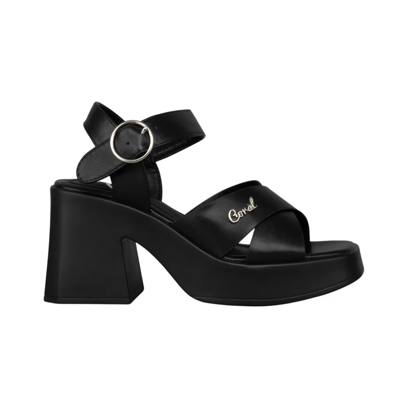 Coral Sandalias Bellagio 2 Negro, para Mujer