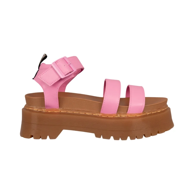 Coral Sandalia Yara 2 Pu Café/Rosado, para Mujer