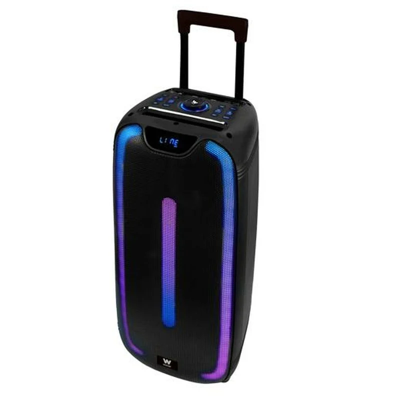 Altavoz Bluetooth Portátil con Micrófono Woxter Rock'n'Roller ST Negro