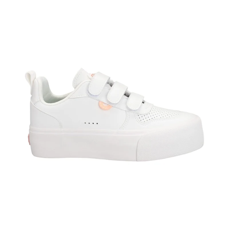 Coral Tenis Casual Fuji Blanco, para Mujer