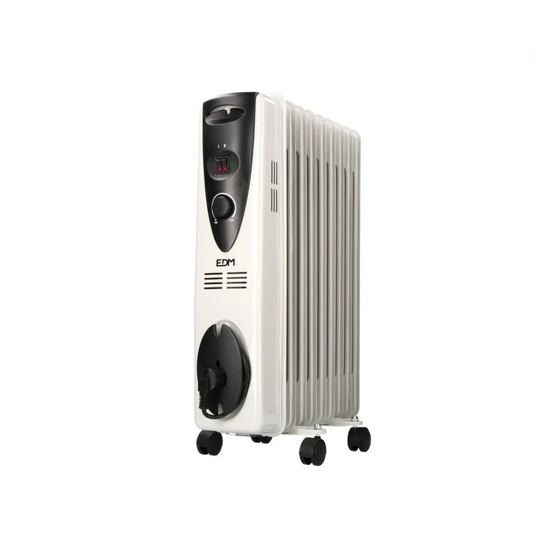 Radiador de aceite (9 cámaras) EDM 07122 Blanco 2000 W