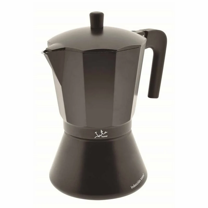 Cafetera italiana JATA CFI9 Aluminio negro 9 tazas