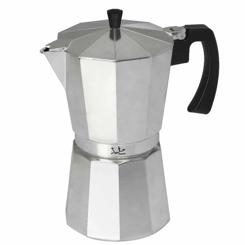 Cafetera Italiana JATA CCA9 Aluminio 9 Tazas Plata