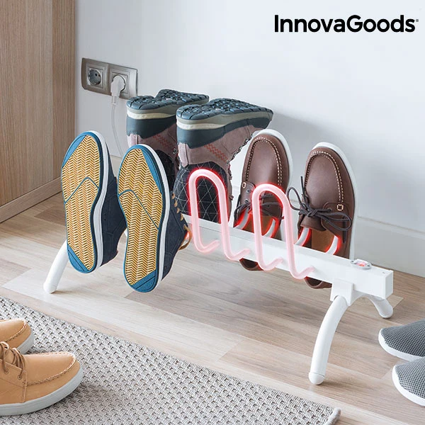 Tendedero Eléctrico para Zapatos InnovaGoods 80W Blanco