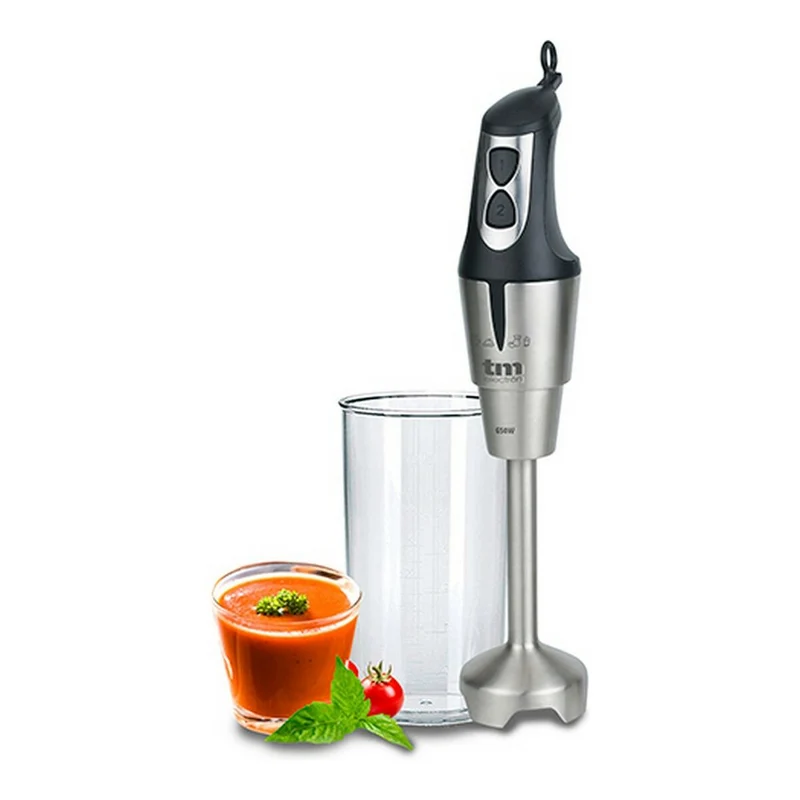 Batidora de mano TM Electron Acero inoxidable 650 W