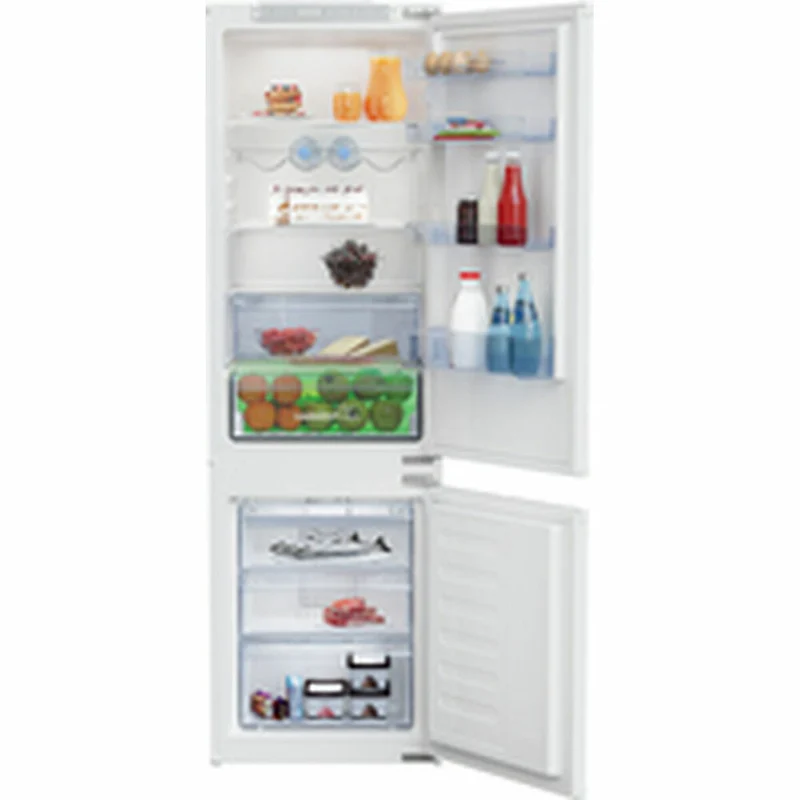 Frigorífico Combinado BEKO BCHA275E4SN Blanco Multicolor (178,1 x 54 cm)